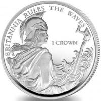 () Монета Фолклендские Острова 2015 год 1 крона ""   PROOF
